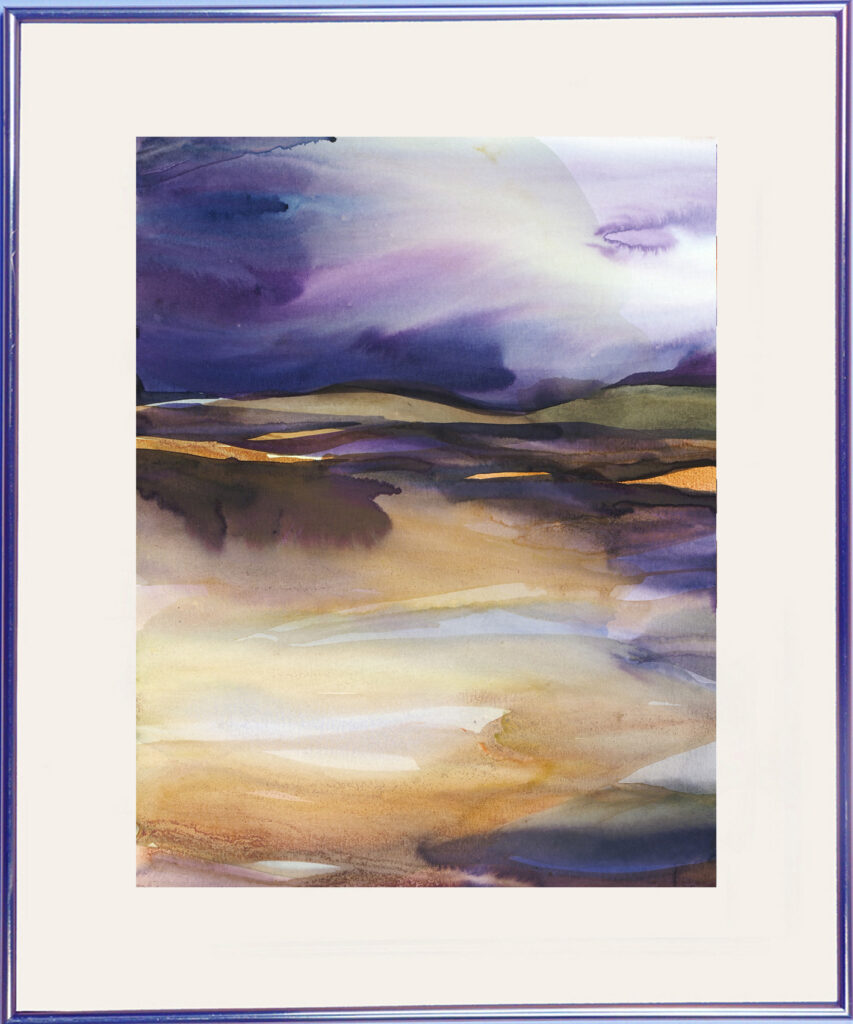 watercolor abstract landscapes jaroslaw filipek
