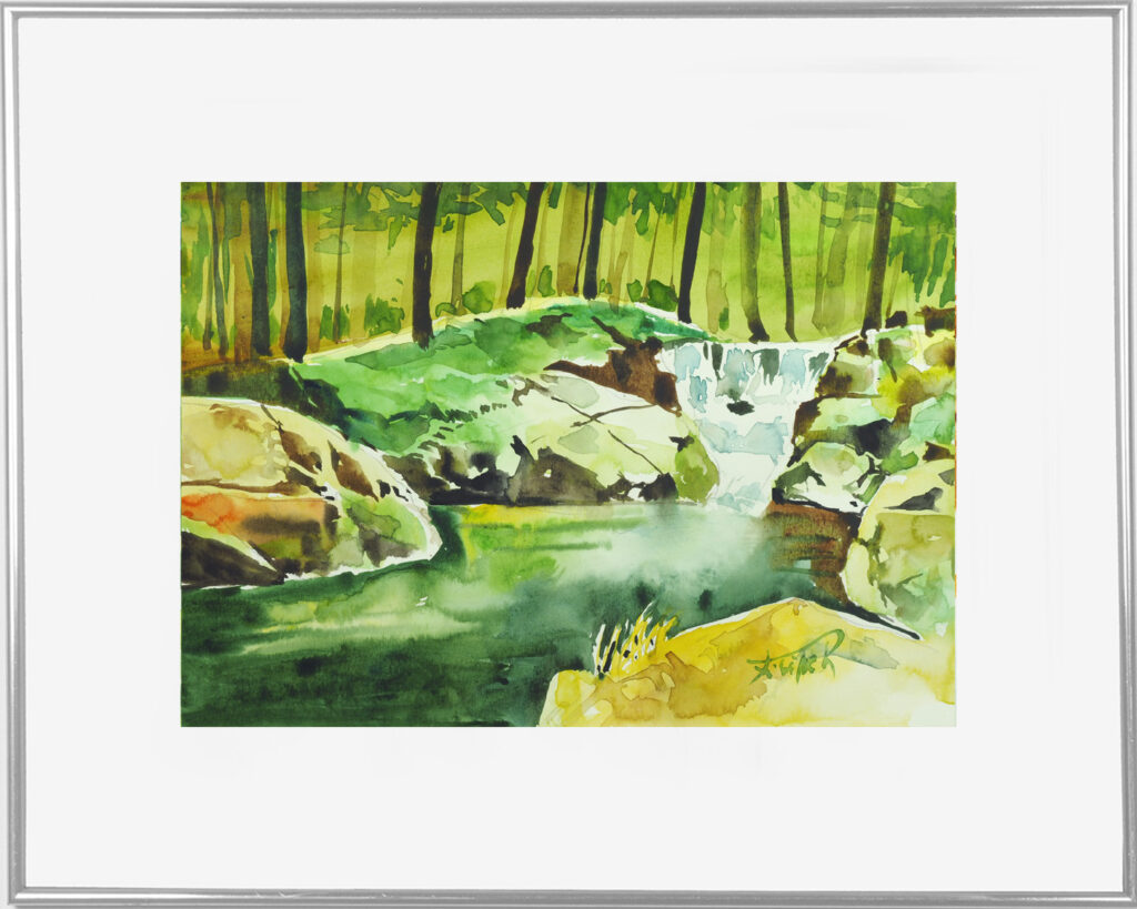 watercolor landscapes jaroslaw filipek