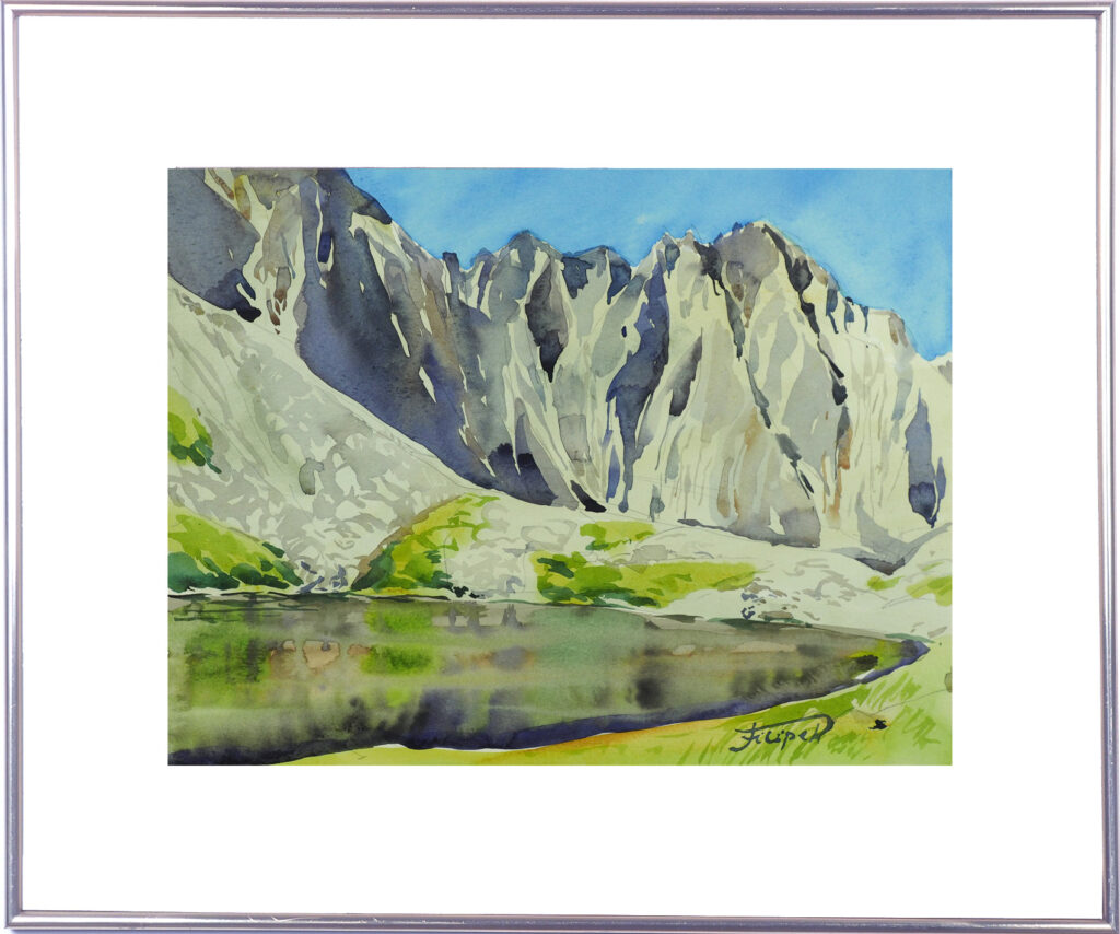 watercolor polish landscape jaroslaw filipek